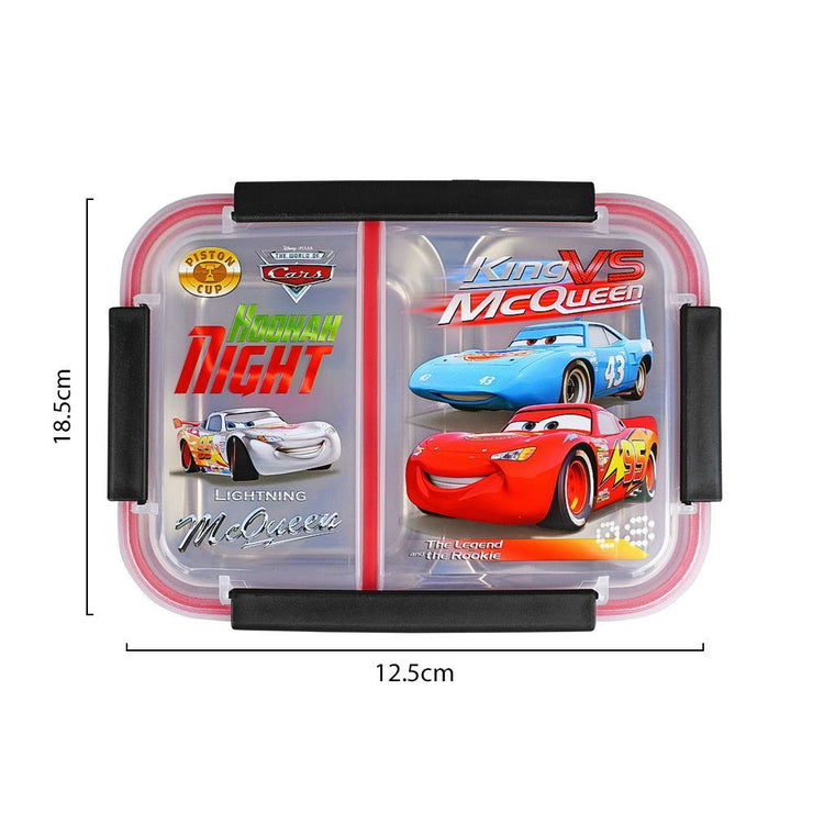 Kids Cars-Themed Bento Lunch BoxCars-Themed Bento Lunch Box and Water Bottle