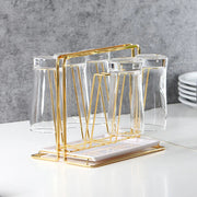 Gold Cup Drying Rack for Countertop Storage - Apna Bazaar Lahore