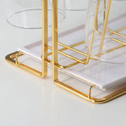 Gold Cup Drying Rack for Countertop Storage - Apna Bazaar Lahore