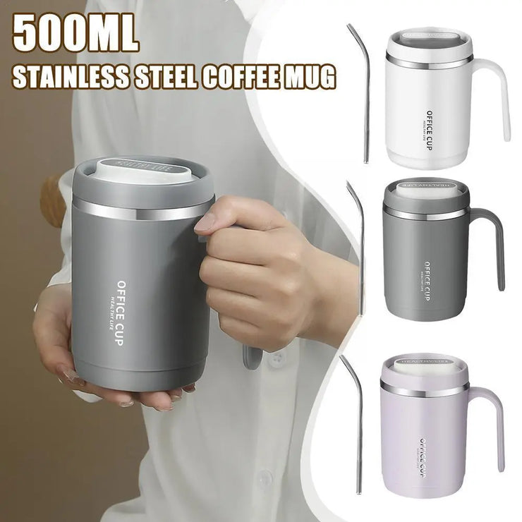 Stainless Steel Coffee Mug 500ml - Apna Bazaar Lahore