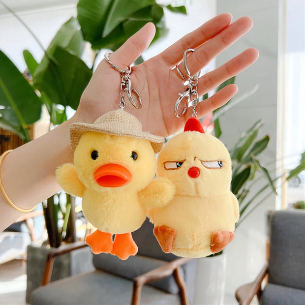 Duck Doll Keychain Bag Pendant - Apna Bazaar Lahore