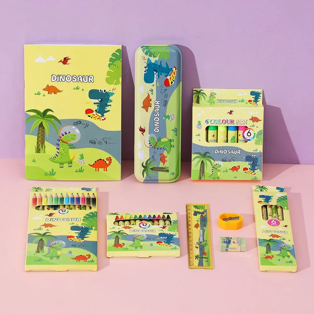 All-in-One Cartoon Stationery Kit - Apna Bazaar Lahore