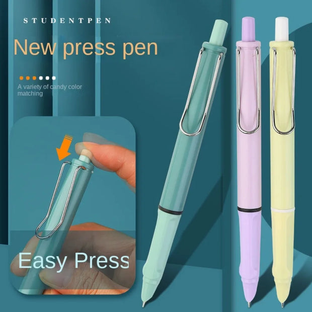 Press Type Retractable Nib Calligraphy Pen