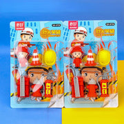 Creative Cartoon Fireman Erasers Set - Apna Bazaar Lahore