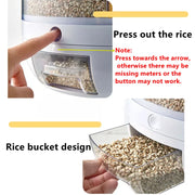 Plastic Rice Dispenser - Kitchen Storage Container 6kg - Apna Bazaar Lahore