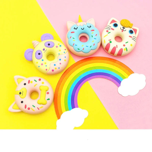 Donut Unicorn Eraser Cute Cartoon Shape - Apna Bazaar Lahore