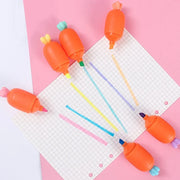 Cute Cartoon Carrot Highlighters Student Pen - Apna Bazaar Lahore