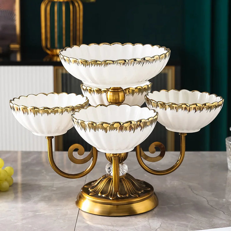 Elegant Living Room Coffee Table Fruit Plate - Apna Bazaar Lahore