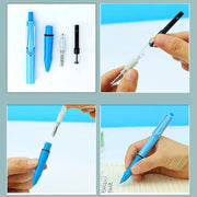 Press Type Retractable Nib Calligraphy Pen