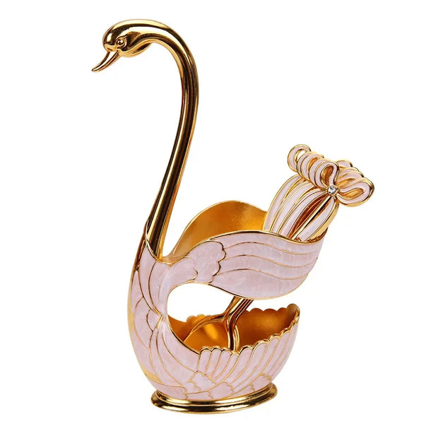 Chic and Adorable Swan Dessert Tableware Set - Apna Bazaar Lahore