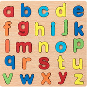 Alphabet Numbers Wooden Puzzles - Apna Bazaar Lahore