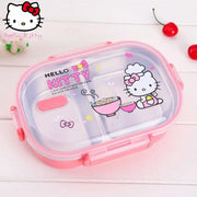 Hello Kitty Thermal Lunch Box with Bow - Apna Bazaar Lahore