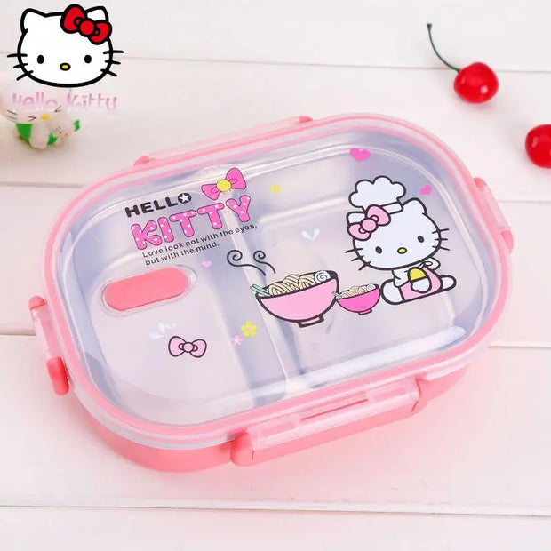 Hello Kitty Thermal Lunch Box with Bow - Apna Bazaar Lahore