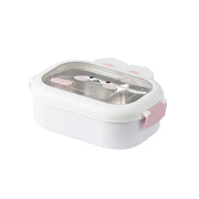 Stainless Steel Insulated 2-Compartment Lunch Box