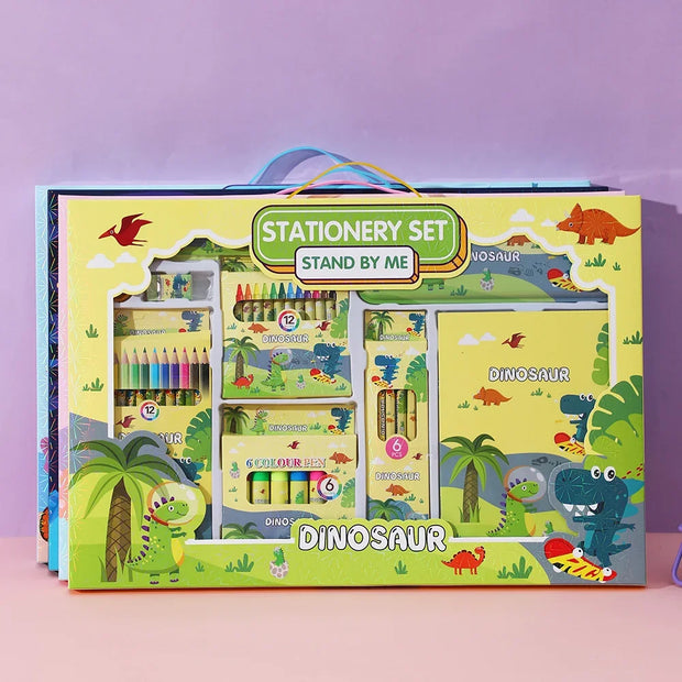 All-in-One Cartoon Stationery Kit - Apna Bazaar Lahore