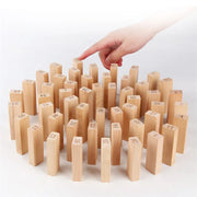 Jenga style Wooden Building Blocks Game for Kids - Apna Bazaar Lahore