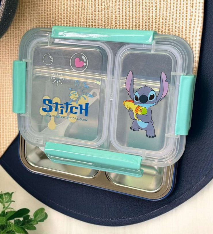 Kuromi "I Love You" Lunch Box - 2-Compartment Stainless Steel & Insulated | Kawaii Gothic Style