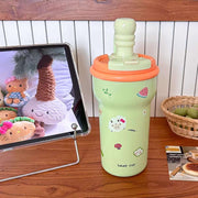 Lucky Cup Dual-Drink Tumbler - 600ml with Removable Tea Infuser