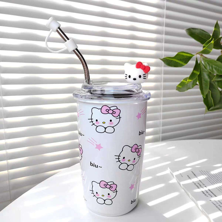 Sanrio 3D Character Tumblers - My Melody & Kuromi 