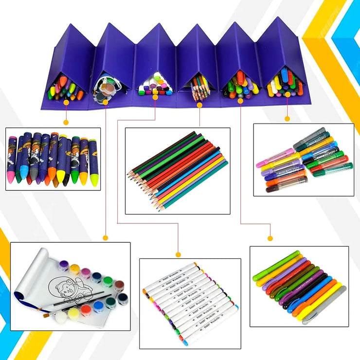 83-piece Children's Acrylic Painting Set.