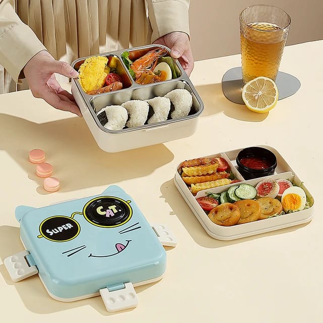 Cat Bento Lunch Box For Kids 7 Cat Bento Lunch Box For Kids