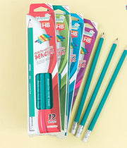 HB Writing Pencils Pack of 12 | Smooth and Reliable for Everyday Use