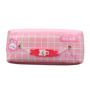 Lucky Rabbit Double Pocket Stationery Pouch – Cute, Functional, and Perfect for Organizing