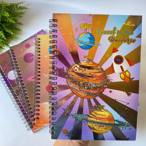 Space Theme Notebook - Explore Your Creativity