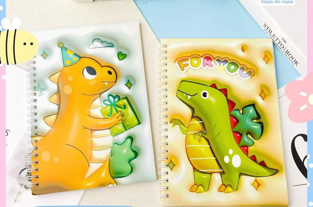 Dino Theme Notebook - Roar into Creativity