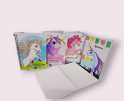 Unicorn Theme Notebook for Girls