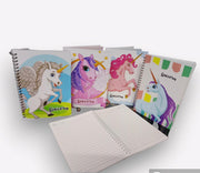 Unicorn Theme Notebook for Girls