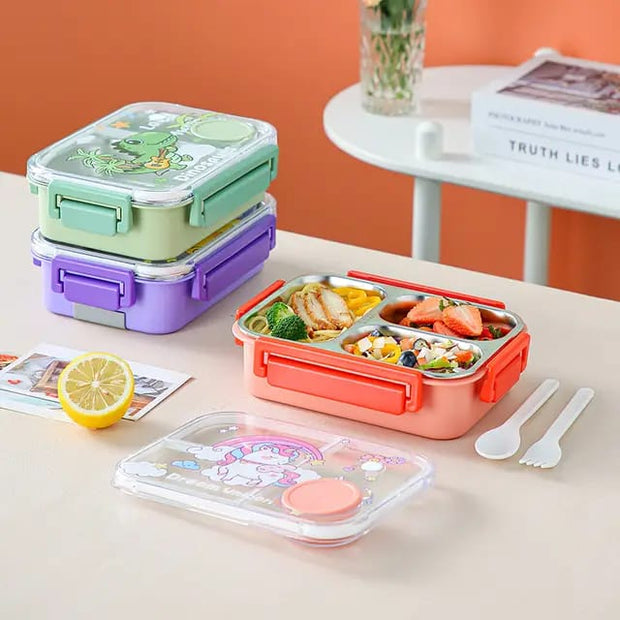 Stainless Steel Hot & Cool Bento Lunch Box