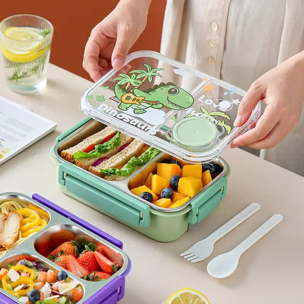 Stainless Steel Hot & Cool Bento Lunch Box