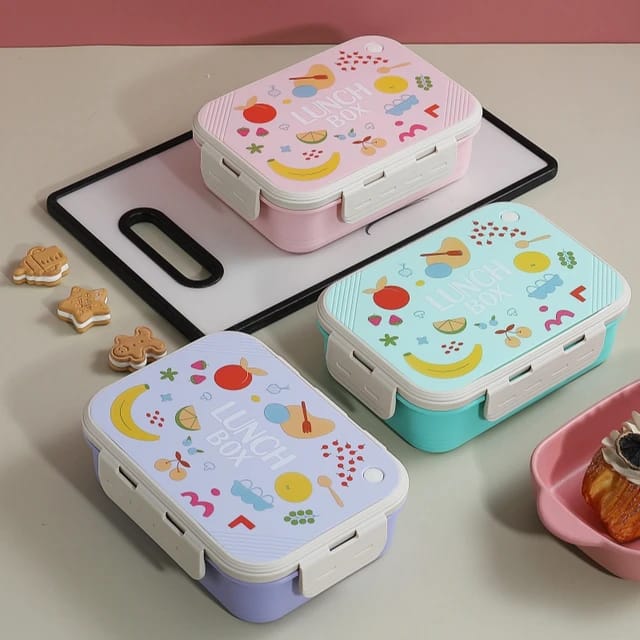 2-Compartment Leak-Proof Bento Lunch Box