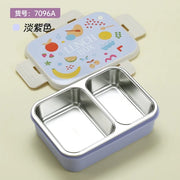 2-Compartment Leak-Proof Bento Lunch Box