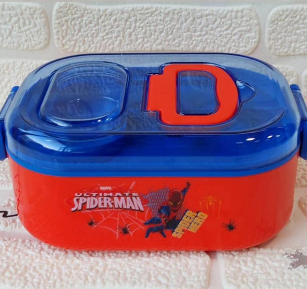 Lunch Box with Separate Sauce Bowl