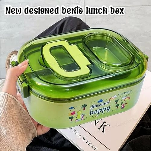 Stainless Steel Hot & Cool Lunch Box with Separate Sauce Bowl