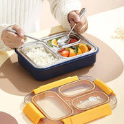 3-Compartment Leak-Proof Bento Lunch Box