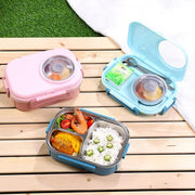 Steel Hot & Cool Lunch Box with Soup Bowl