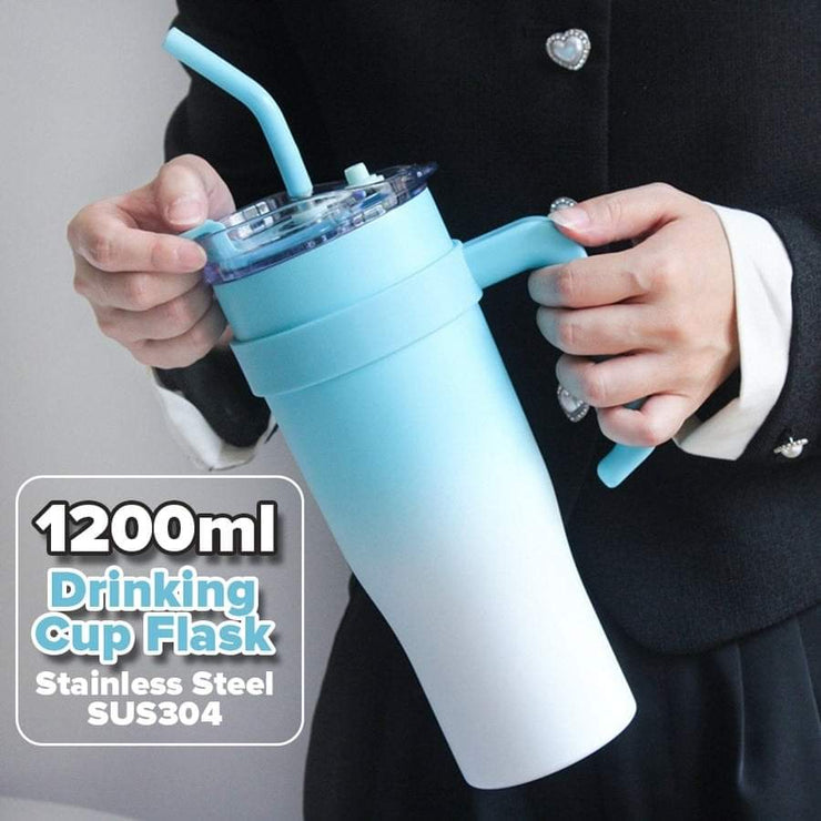 1200ml Premium Stainless Steel 304 Hot & Cool Tumbler