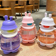 800ml Cute BPA-Free Water Sipper Bottle