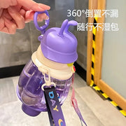 800ml Cute BPA-Free Water Sipper Bottle