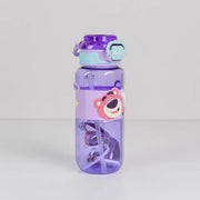 500ml BPA-Free Cartoon Clear Plastic Sipper Bottle