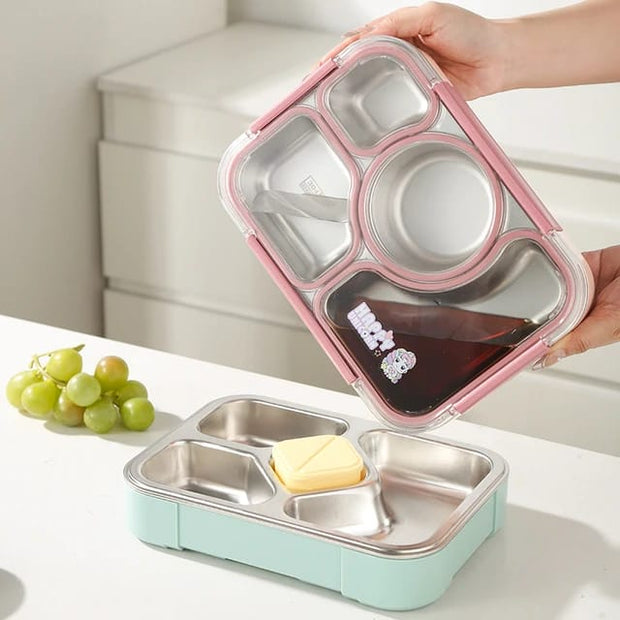 Bento Lunch Box - Leakproof, Durable, and Stylish