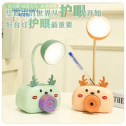 Multi-Functional Decorative Table Lamp with Sharpener