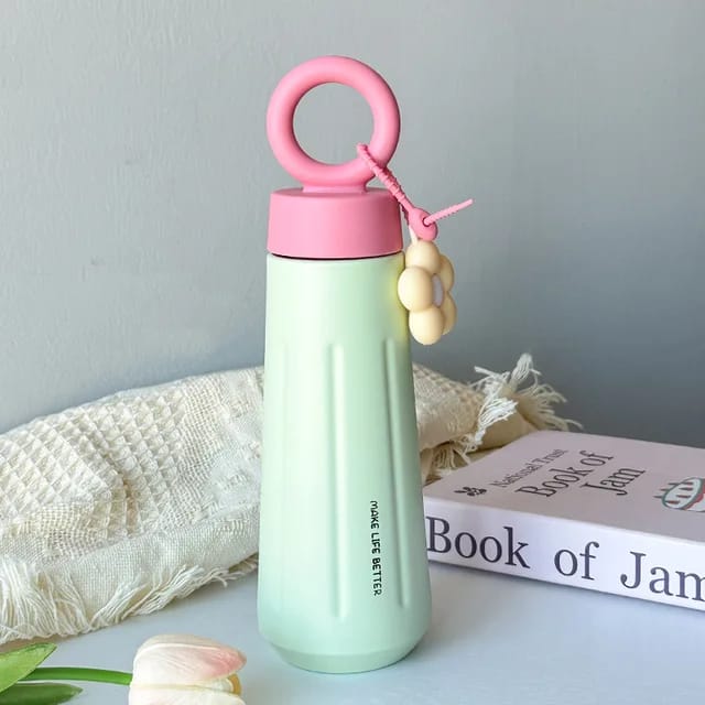 450ml Cute Stainless Steel Hot & Cool Water Bottle