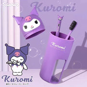 Cute Kuromi & Melody Toothbrush Set for Girls