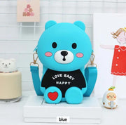 Cute Bear Shoulder Bag with Strap