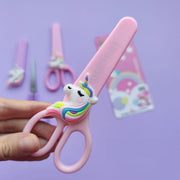 Unicorn-Themed Student Safety Scissors