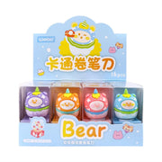 Adorable Bear Cartoon Pencil Sharpener